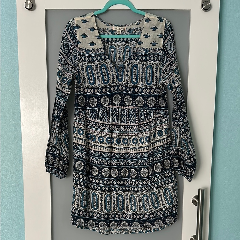 Boho Chic Long Sleeve Dress